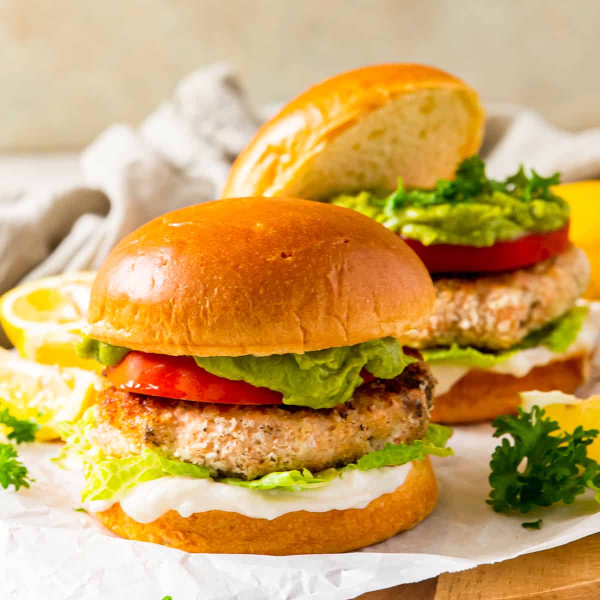 Salmon Burgers Recipe - The Cookie Rookie®