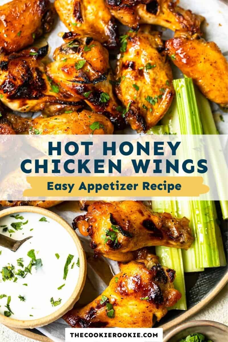 hot honey chicken wings pinterest