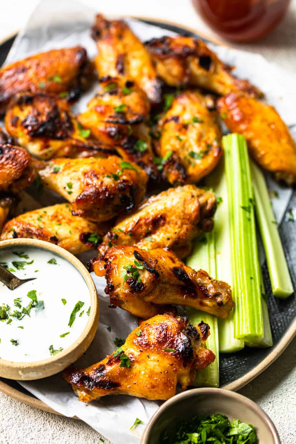 Hot Honey Chicken Wings Recipe The Cookie Rookie®