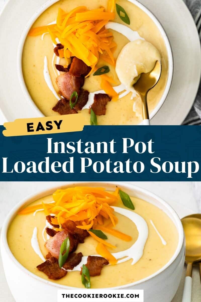 instant pot potato soup pinterest