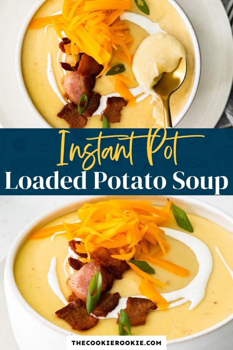 instant pot potato soup pinterest
