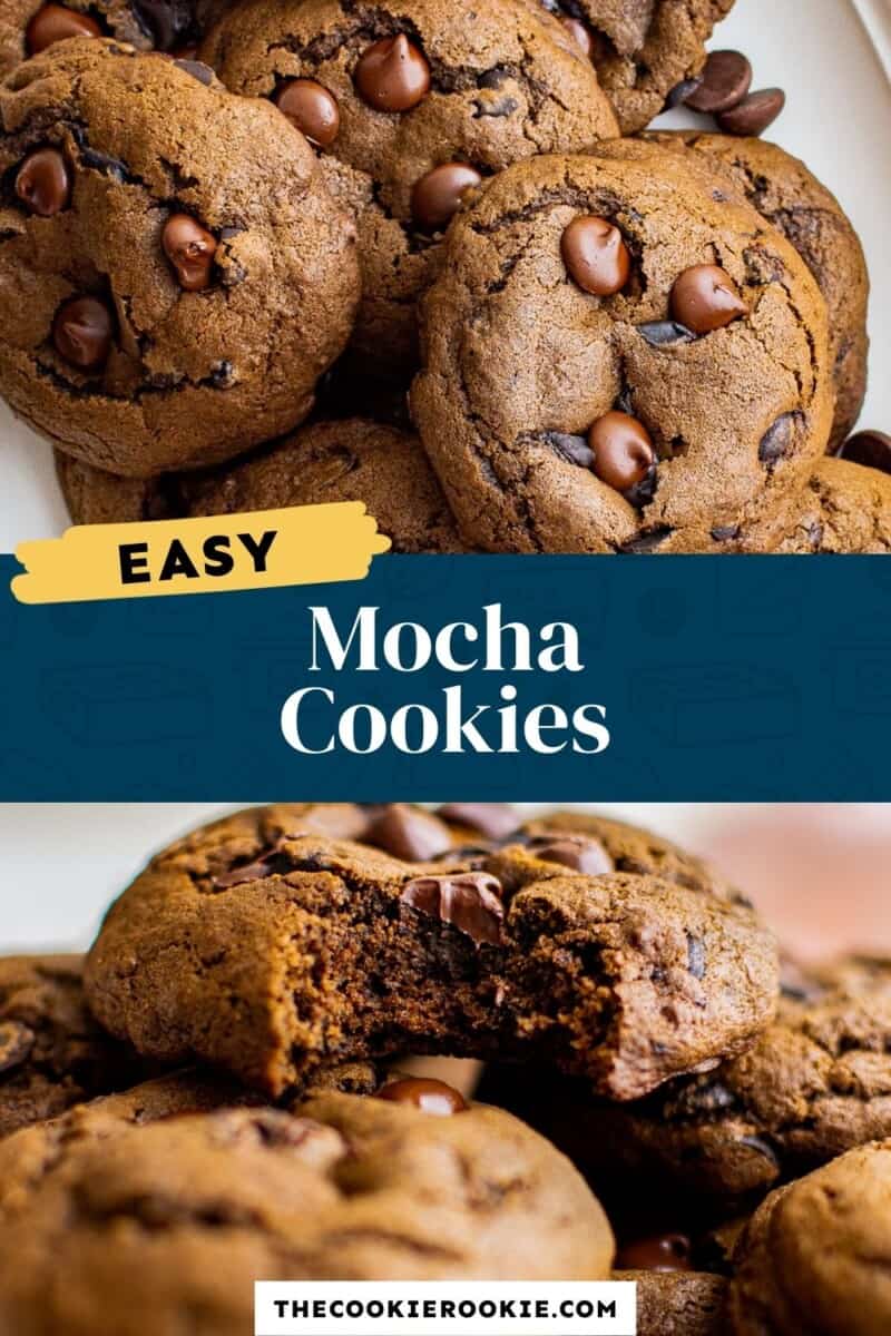 mocha cookies pinterest