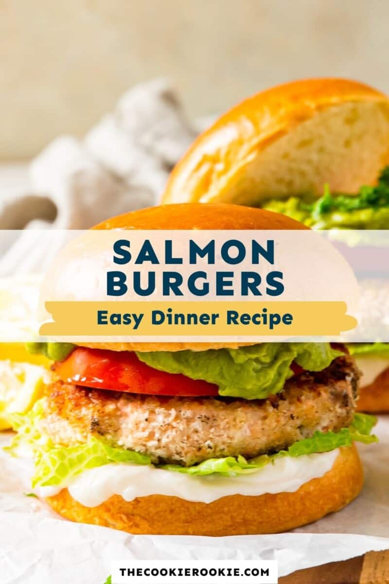 Salmon Burgers {No Breadcrumbs!} –