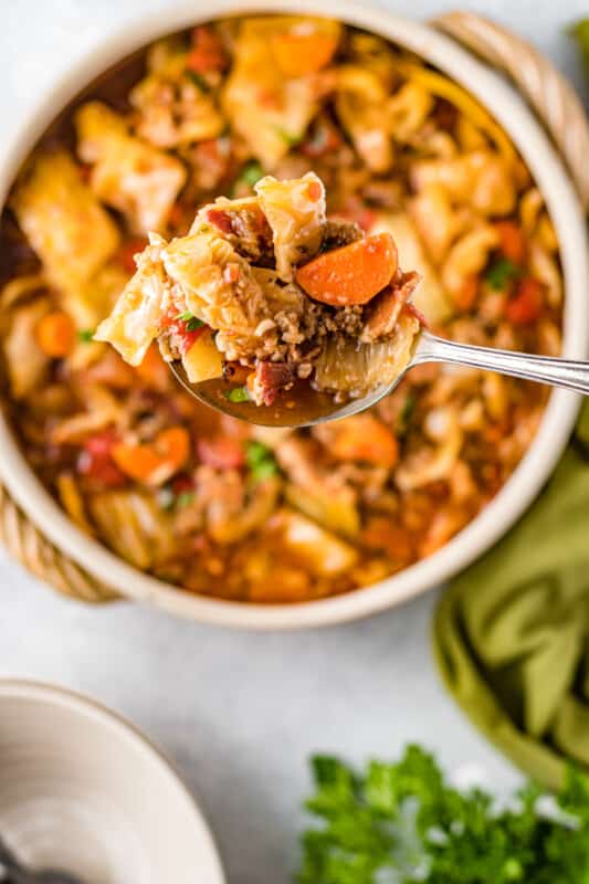 Crockpot Cabbage Roll Soup Recipe The Cookie Rookie®