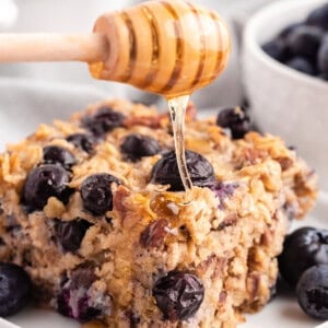 featured blueberry baked oatmeal