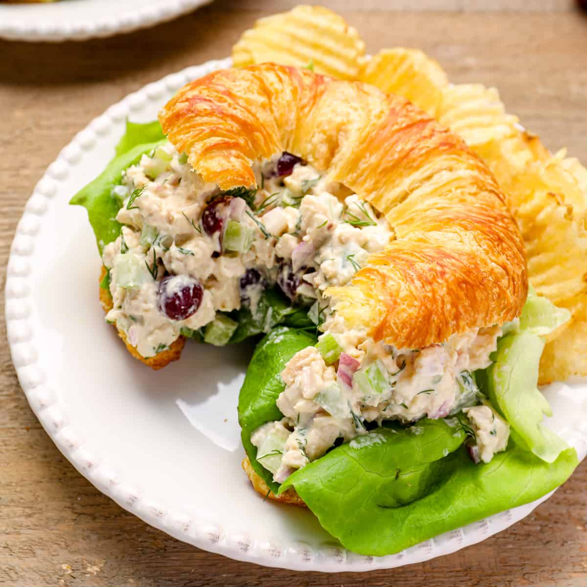 Ranch Chicken Salad Cups Recipe, Food Network Kitchen