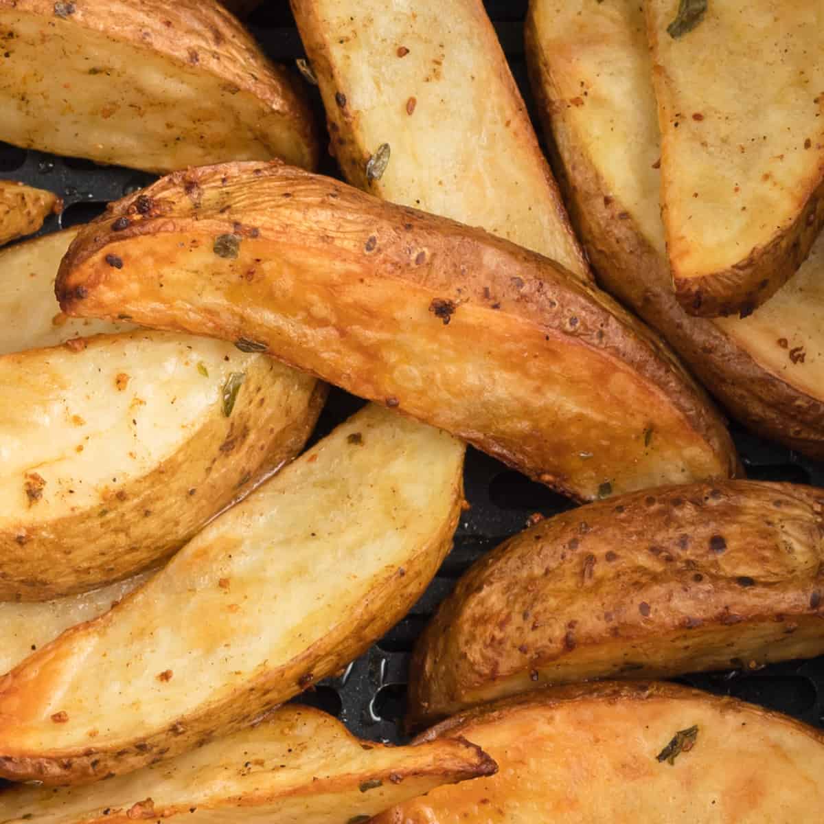 Potato Wedges (Baked or Air Fried!) - The Cozy Cook