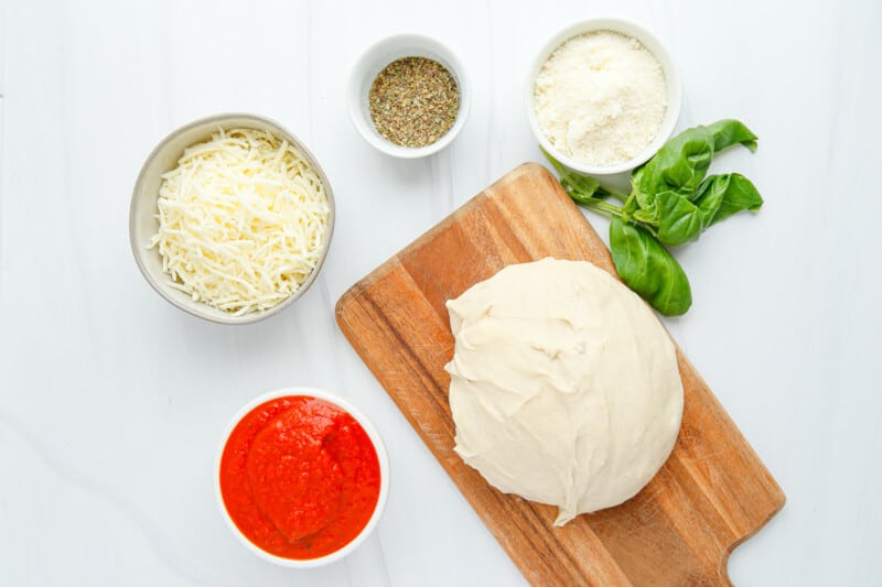 ingredients for air fryer pizza
