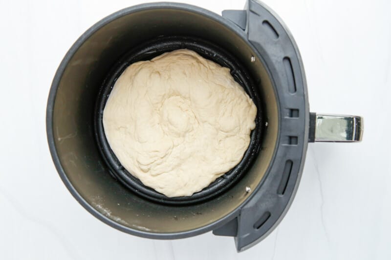 pizza dough in air fryer