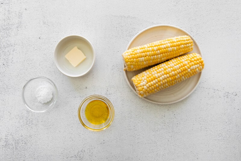 ingredients for air fryer corn on the cob