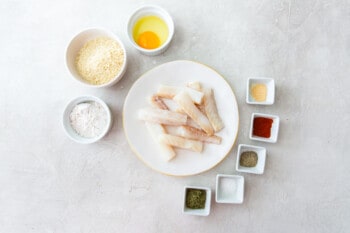 ingredients for air fryer fish sticks