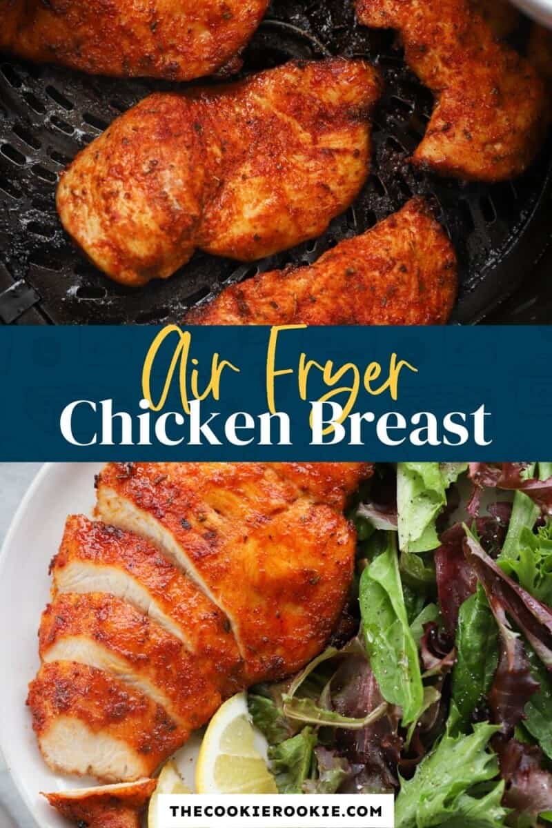 air fryer chicken breast pinterest
