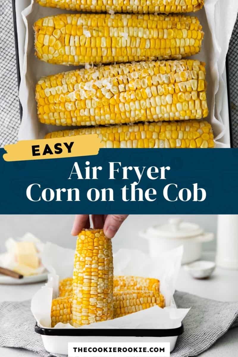 air fryer corn on the cob pinterest