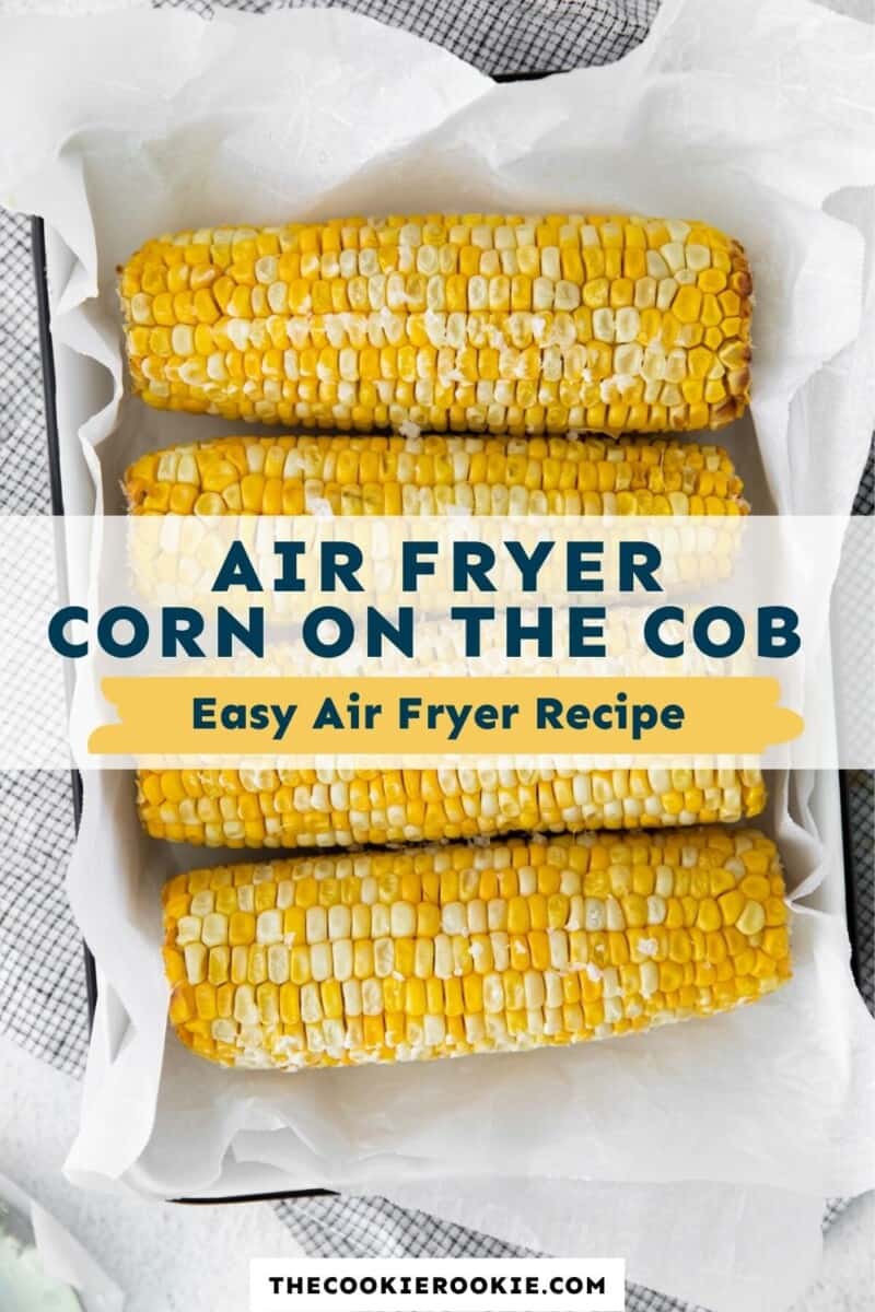 air fryer corn on the cob pinterest