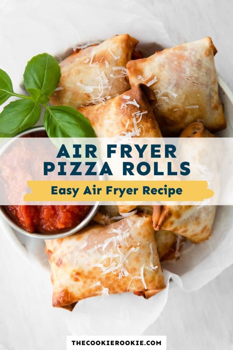 air fryer pizza rolls pinterest
