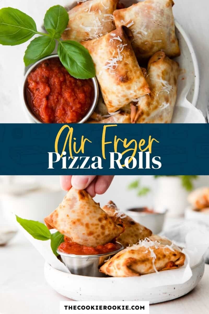 air fryer pizza rolls pinterest