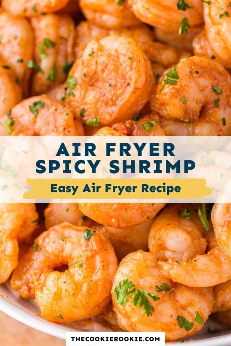 air fryer spicy shrimp pinterest