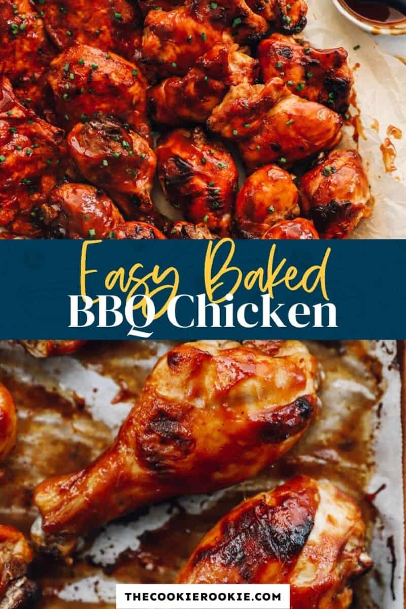 baked bbq chicken pinterest