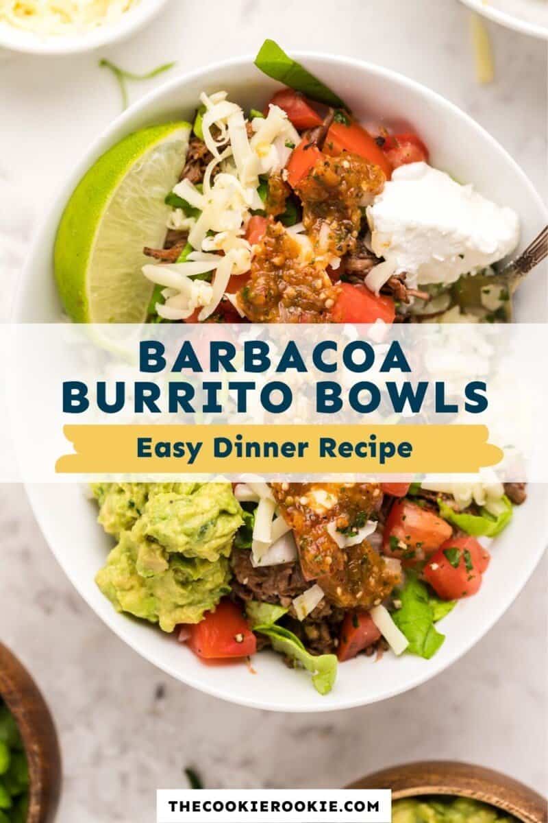 barbacoa burrito bowl pinterest