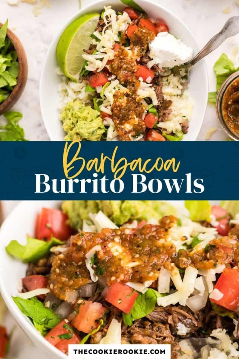 barbacoa burrito bowl pinterest