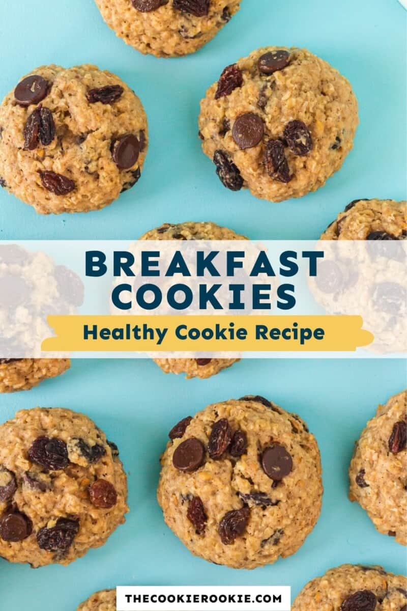 chocolate chip breakfast cookies pinterest