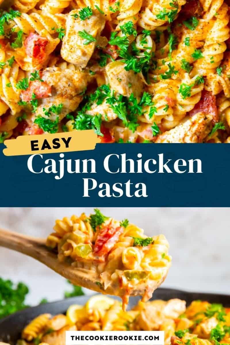 cajun chicken pasta pinterest
