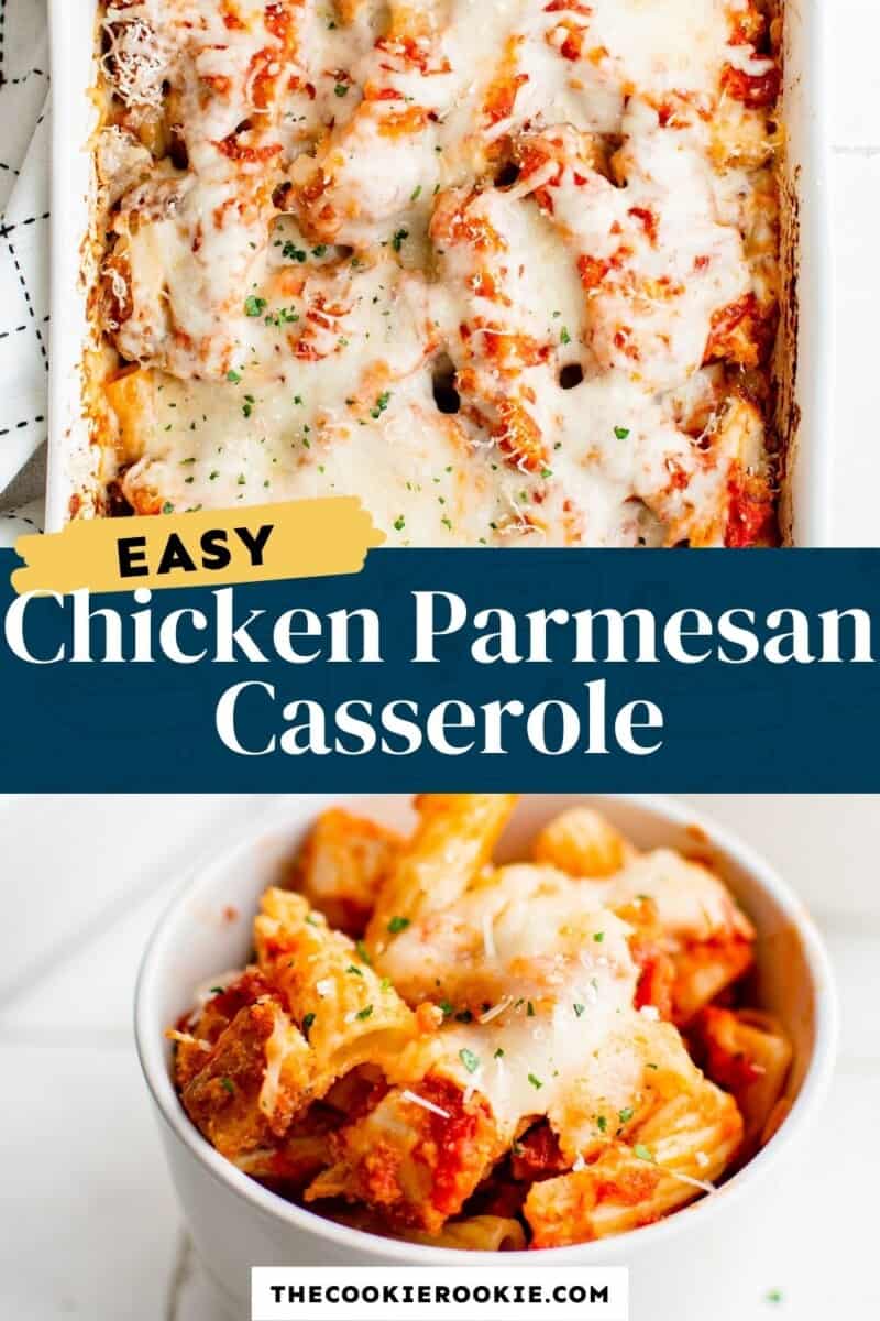 chicken parmesan casserole pinterest