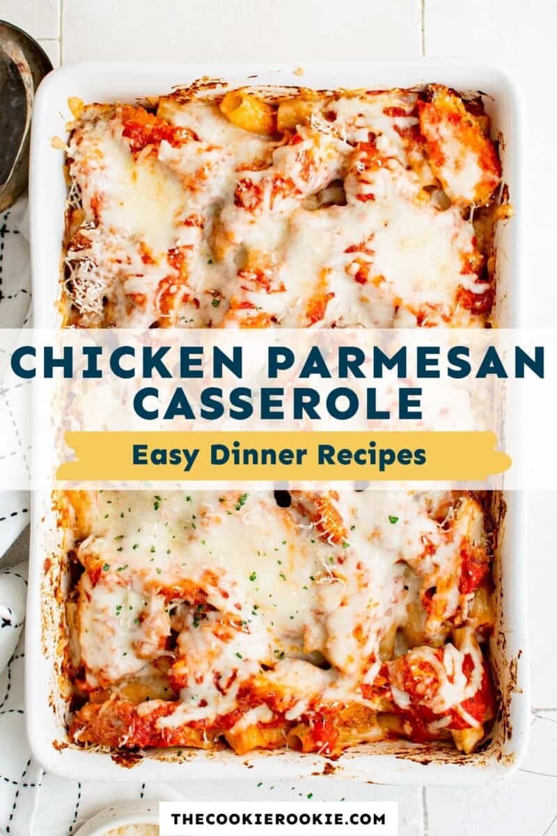 chicken parmesan casserole pinterest