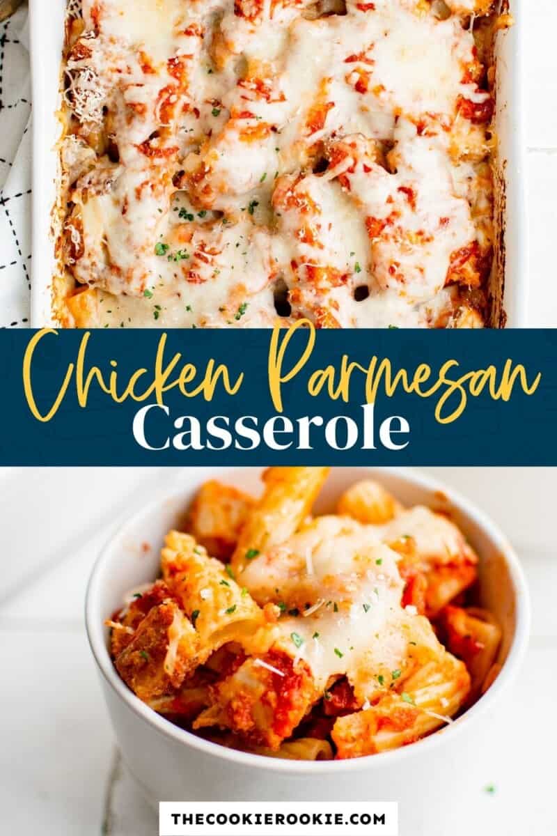 chicken parmesan casserole pinterest