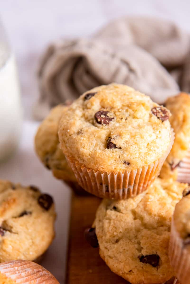 chocolate chip muffins