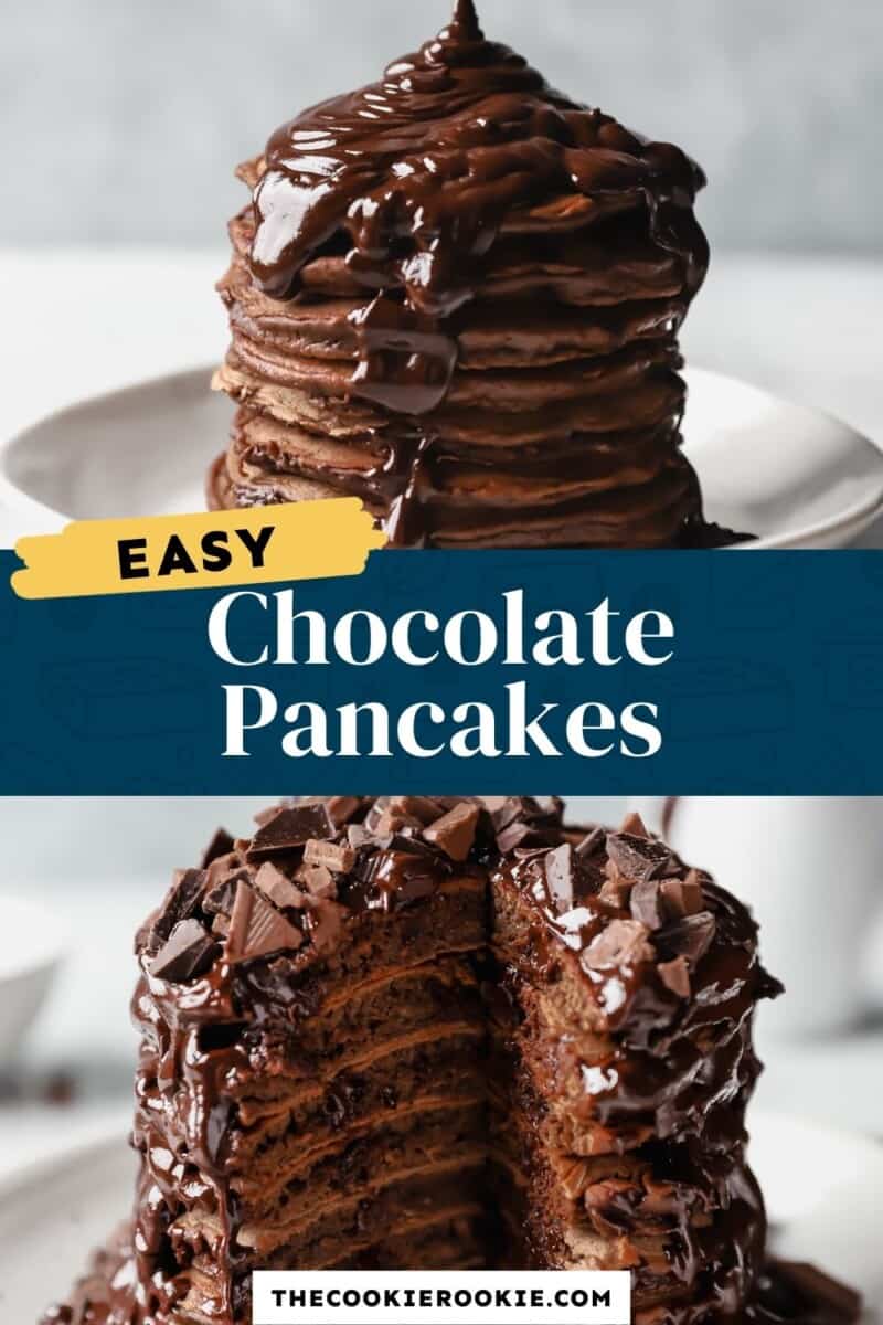 chocolate pancakes pinterest