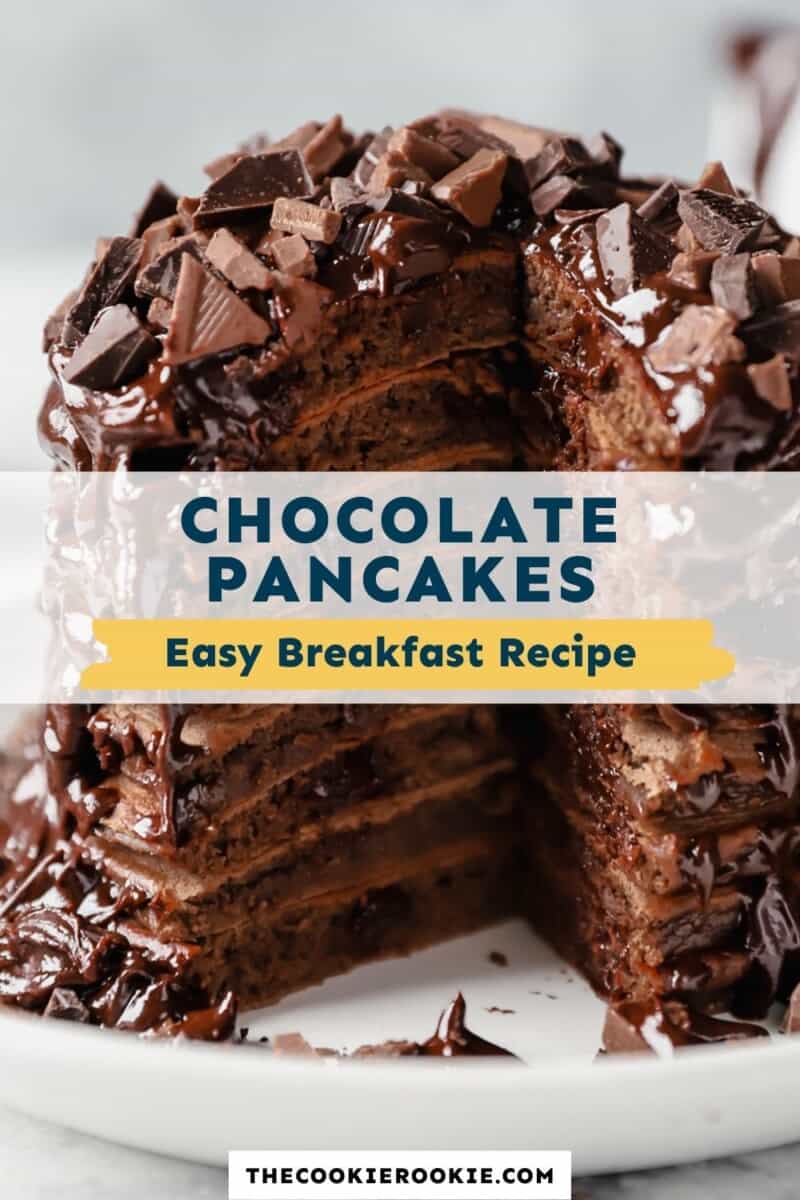 chocolate pancakes pinterest