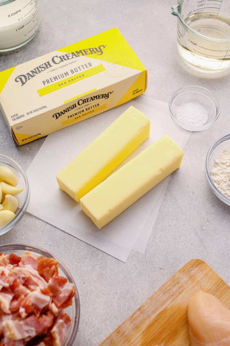 2 sticks of Danish Creamery butter