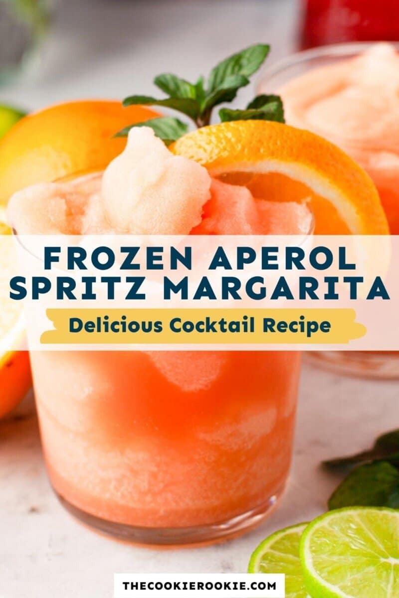 frozen Aperol margaritas pinterest