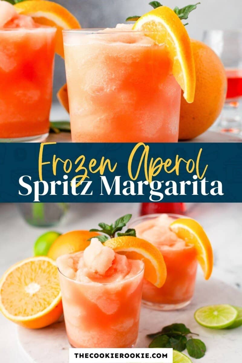 frozen Aperol margaritas pinterest