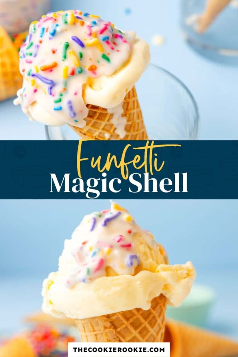 funfetti magic shell pinterest