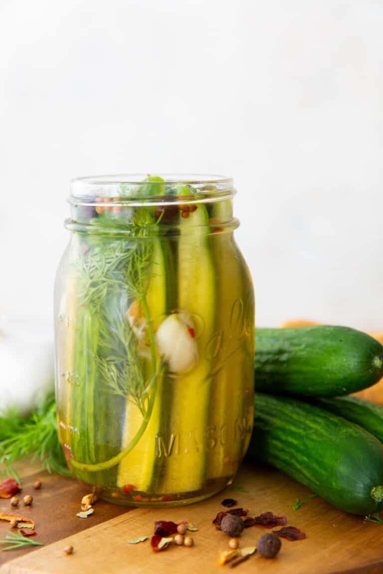 Refrigerator Pickles Recipe The Cookie Rookie®