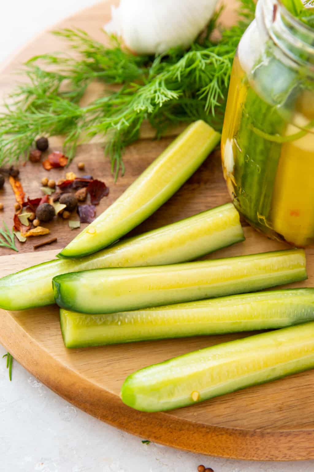 Refrigerator Pickles Recipe The Cookie Rookie®