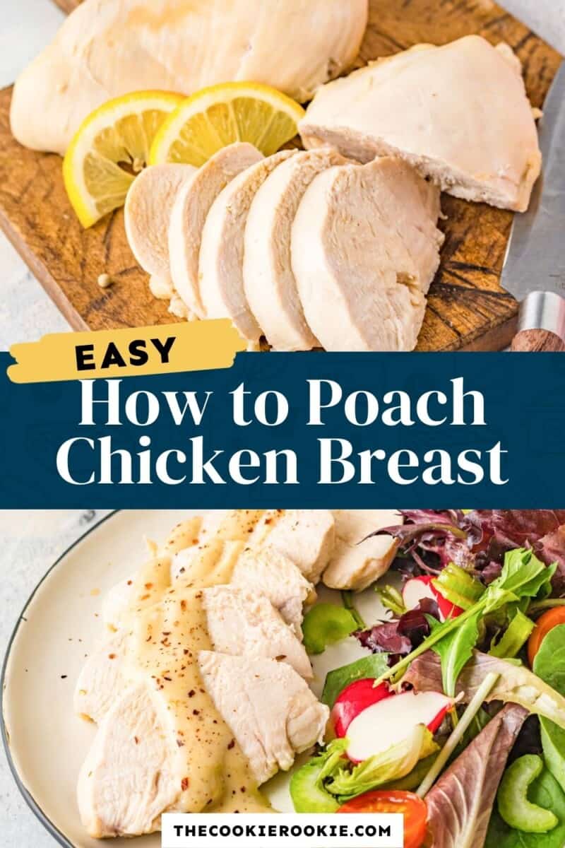 poached chicken breasts pinterest