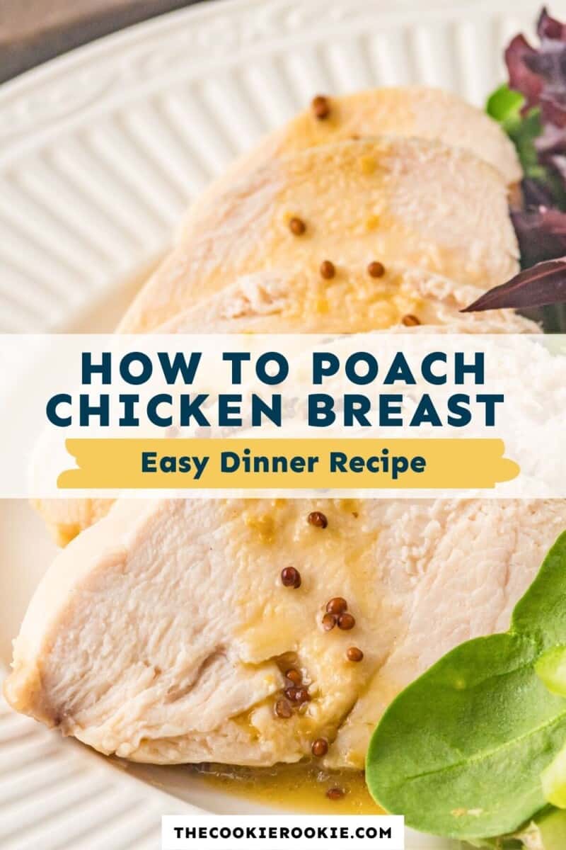 poached chicken breasts pinterest