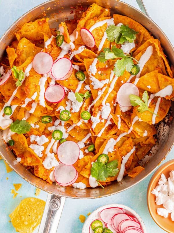 Featured easy chilaquiles
