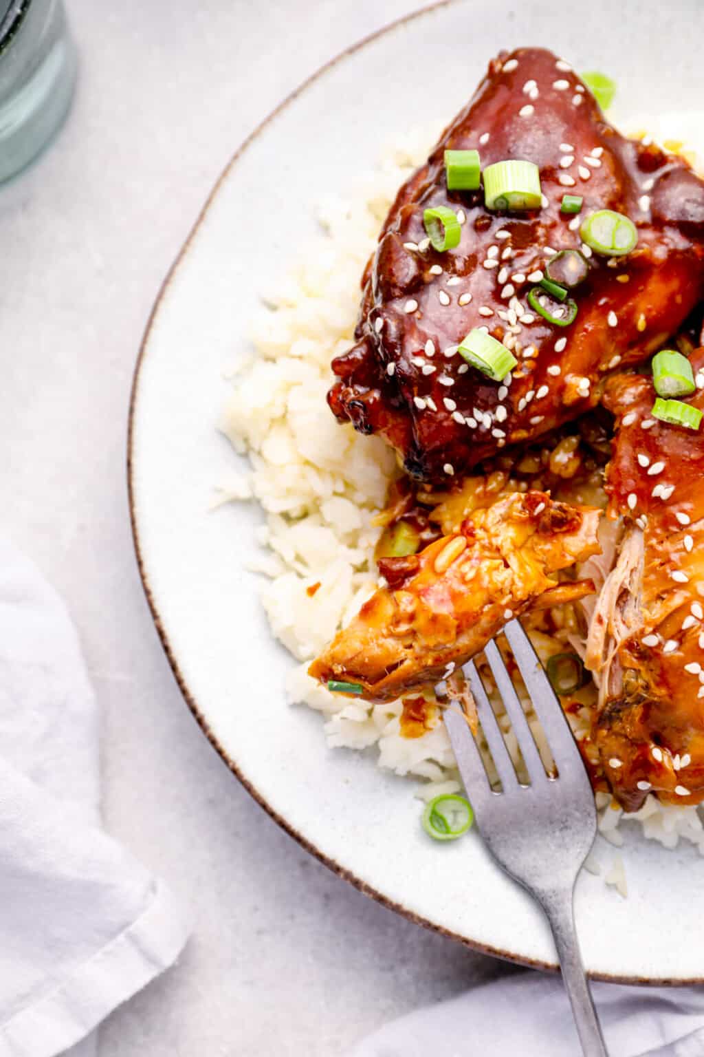 Crock Pot Honey Garlic Chicken - The Cookie Rookie®