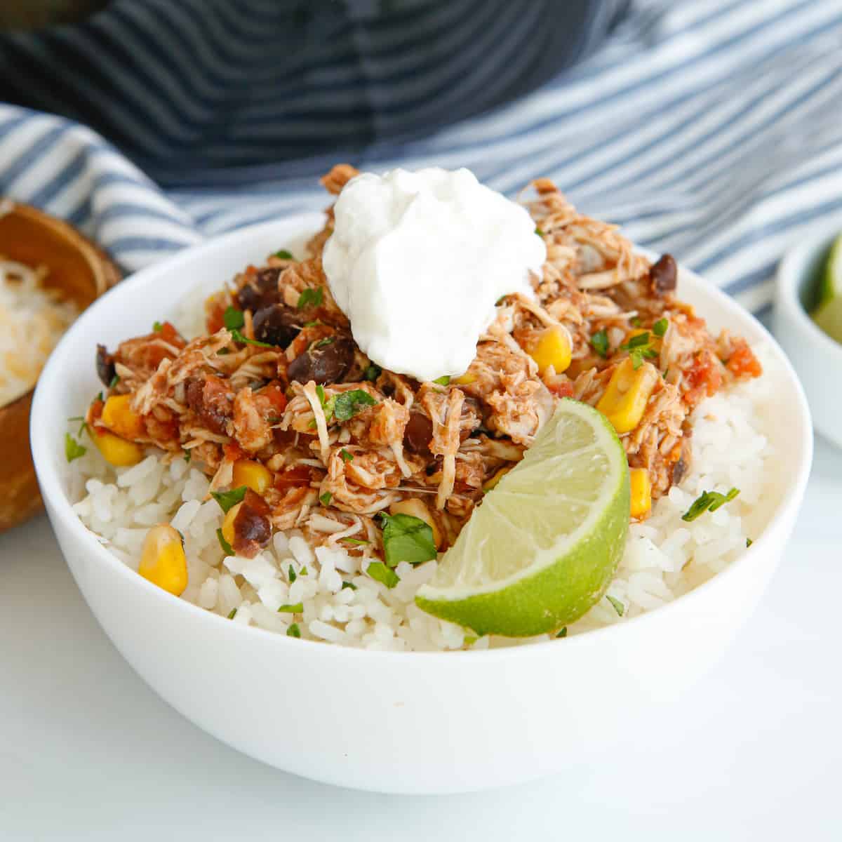 Crockpot Mexican Shredded Chicken