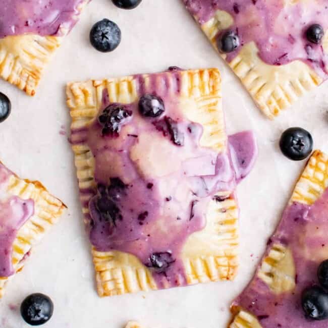 featured blueberry pop tarts.