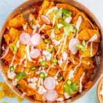 Featured easy chilaquiles