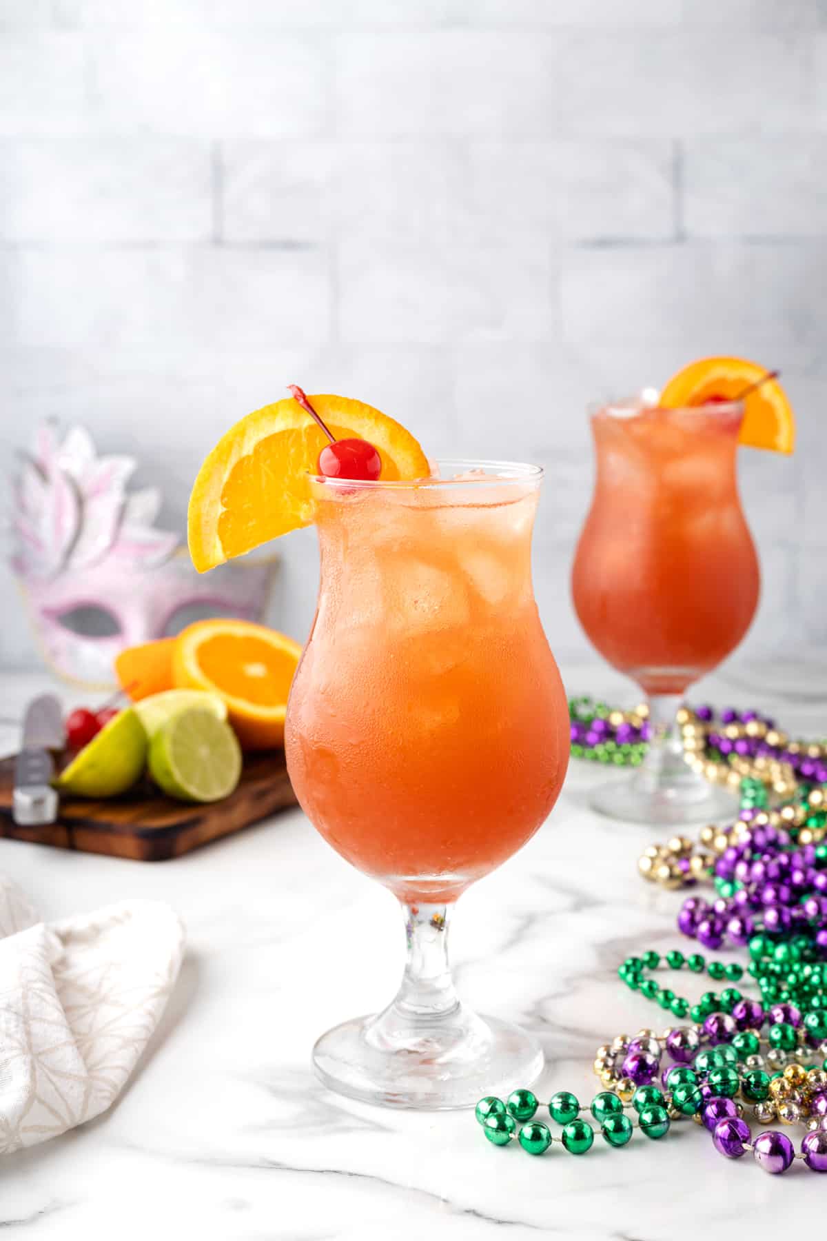 Hurricane cocktail glass deals