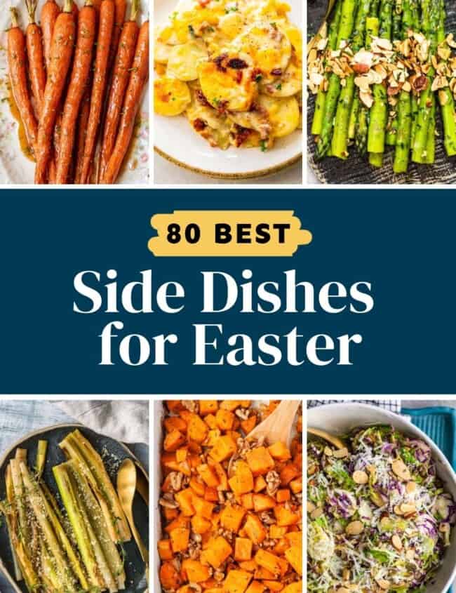 80 best side dishes for easter