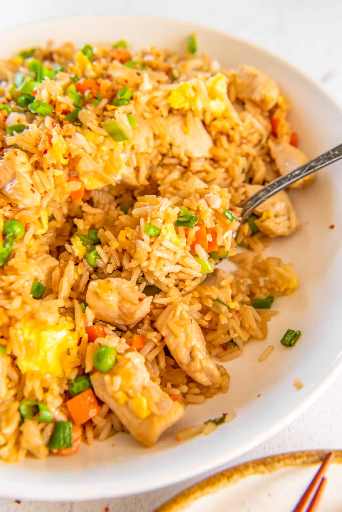 featured chicken fried rice