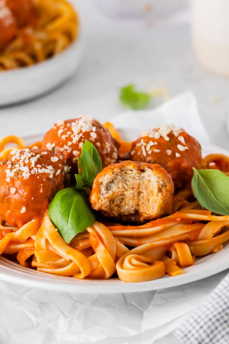 Chicken Parmesan Meatballs Recipe The Cookie Rookie®
