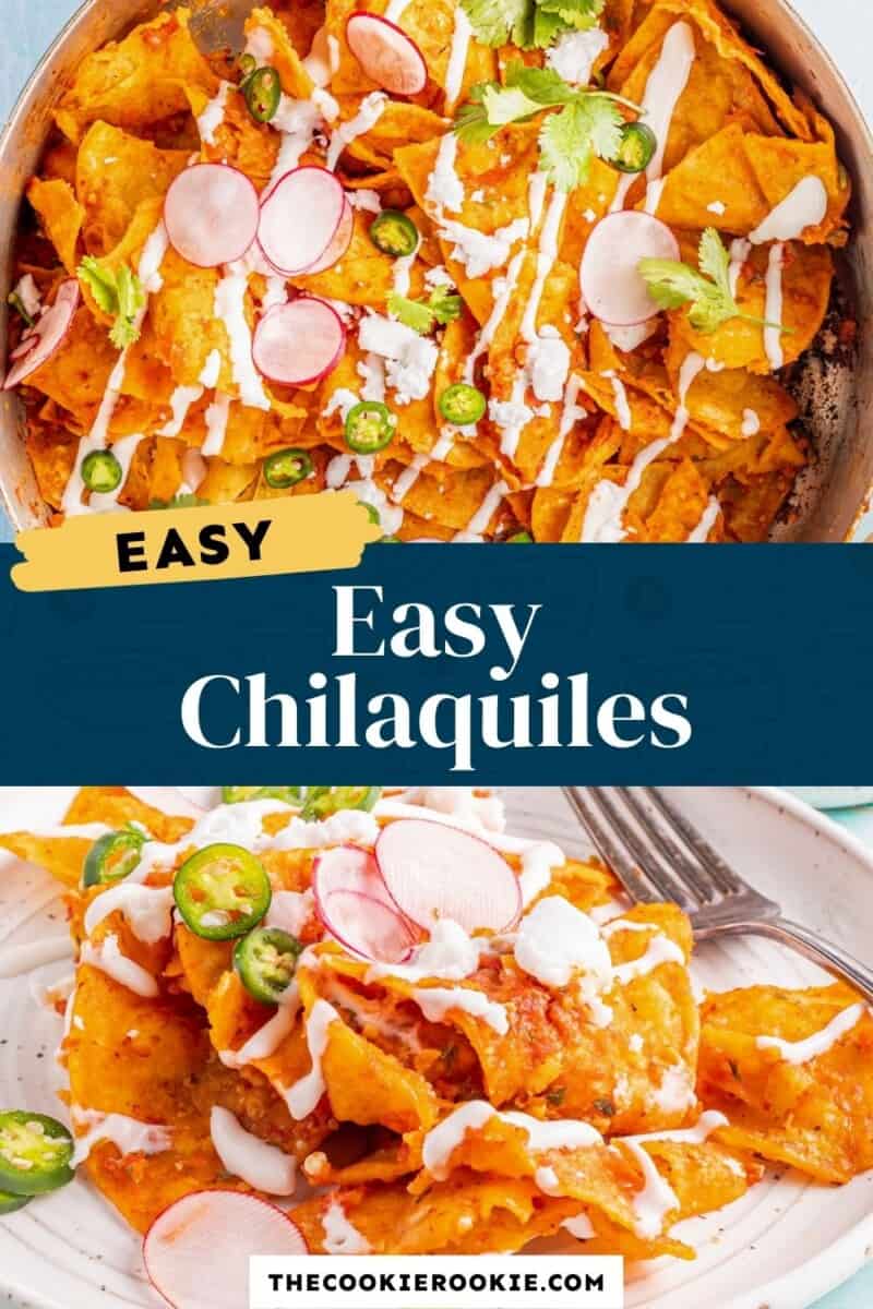 Easy Chilaquiles Pinterest